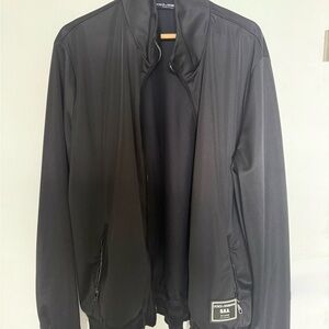 Dolce & Gabbana Men's Black Windbreaker
